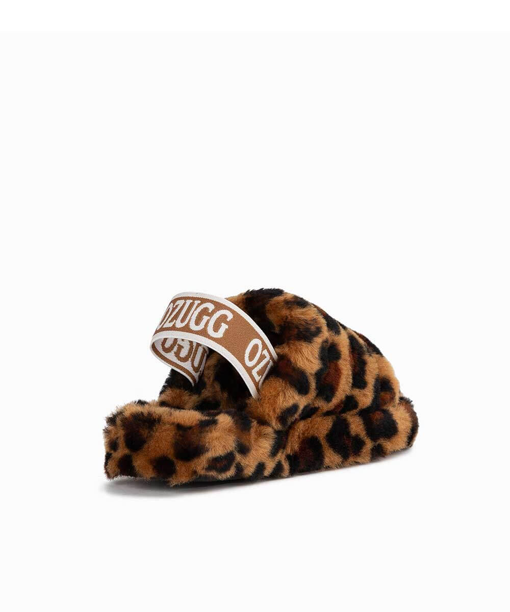 Mules Snugg Leopard pour enfant UGG