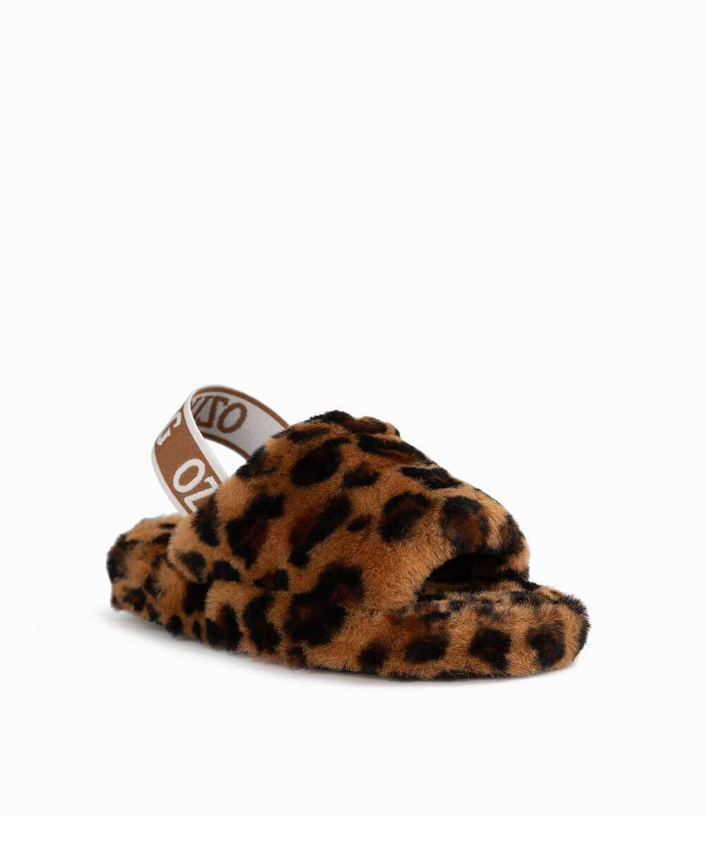 Mules Snugg Leopard pour enfant UGG