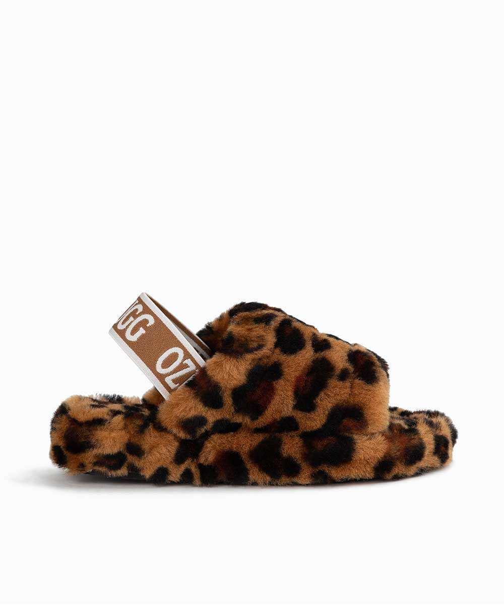 Mules Snugg Leopard pour enfant UGG