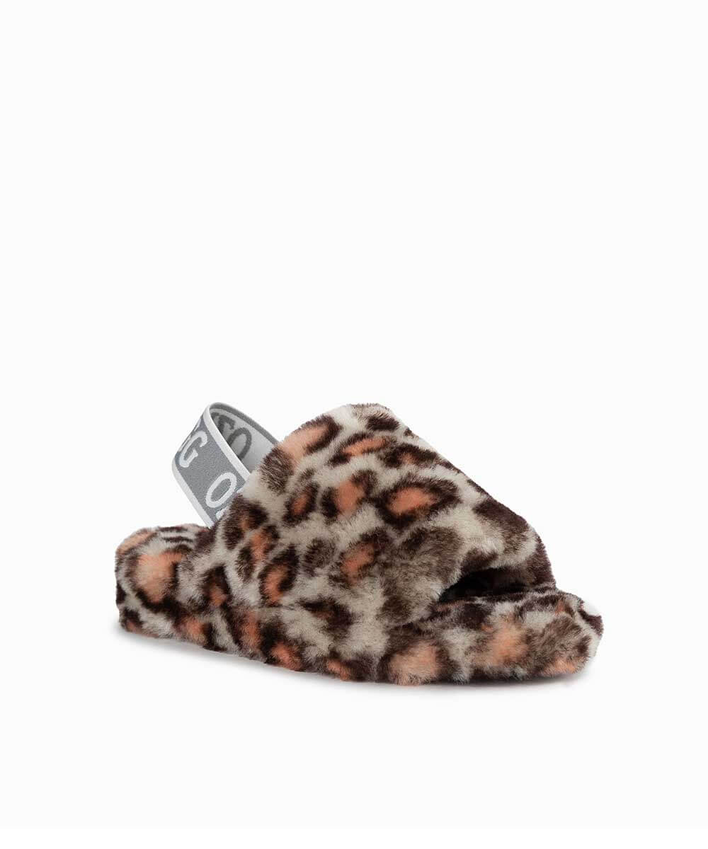 Mules Snugg Leopard pour enfant UGG