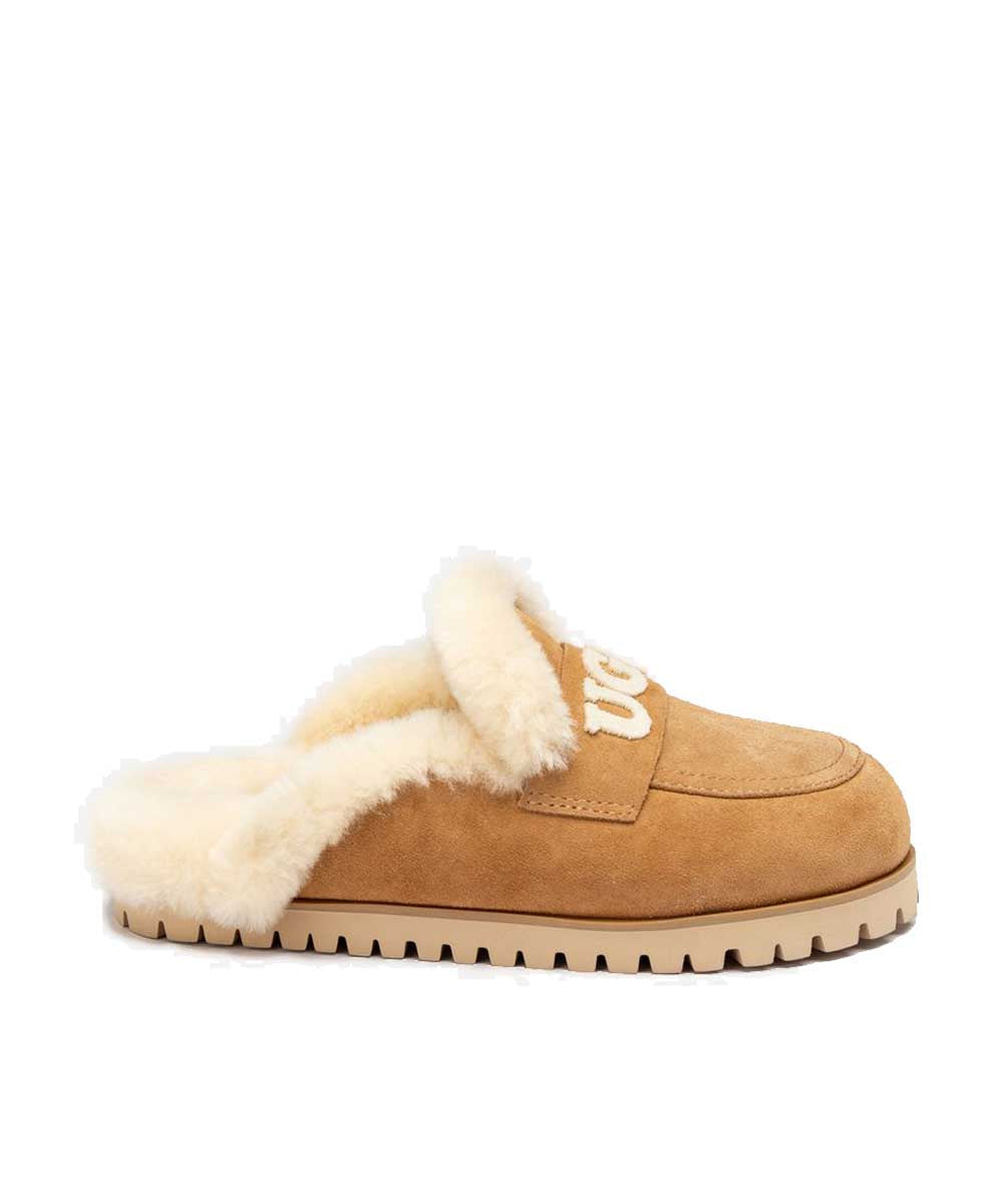 Chaussons UGG Violet Knit Logo pour femmes