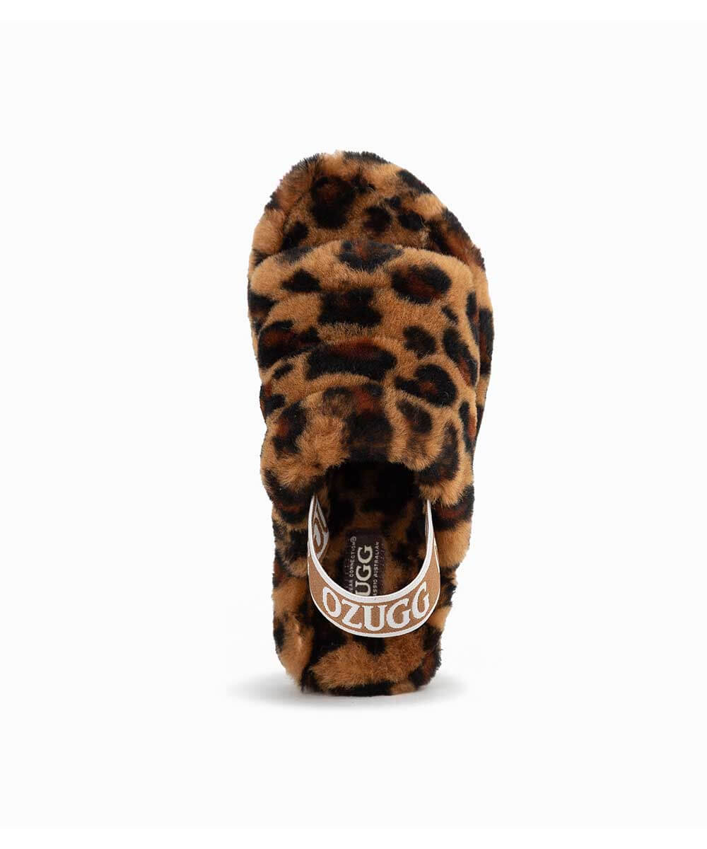 Mules Snugg Leopard pour enfant UGG