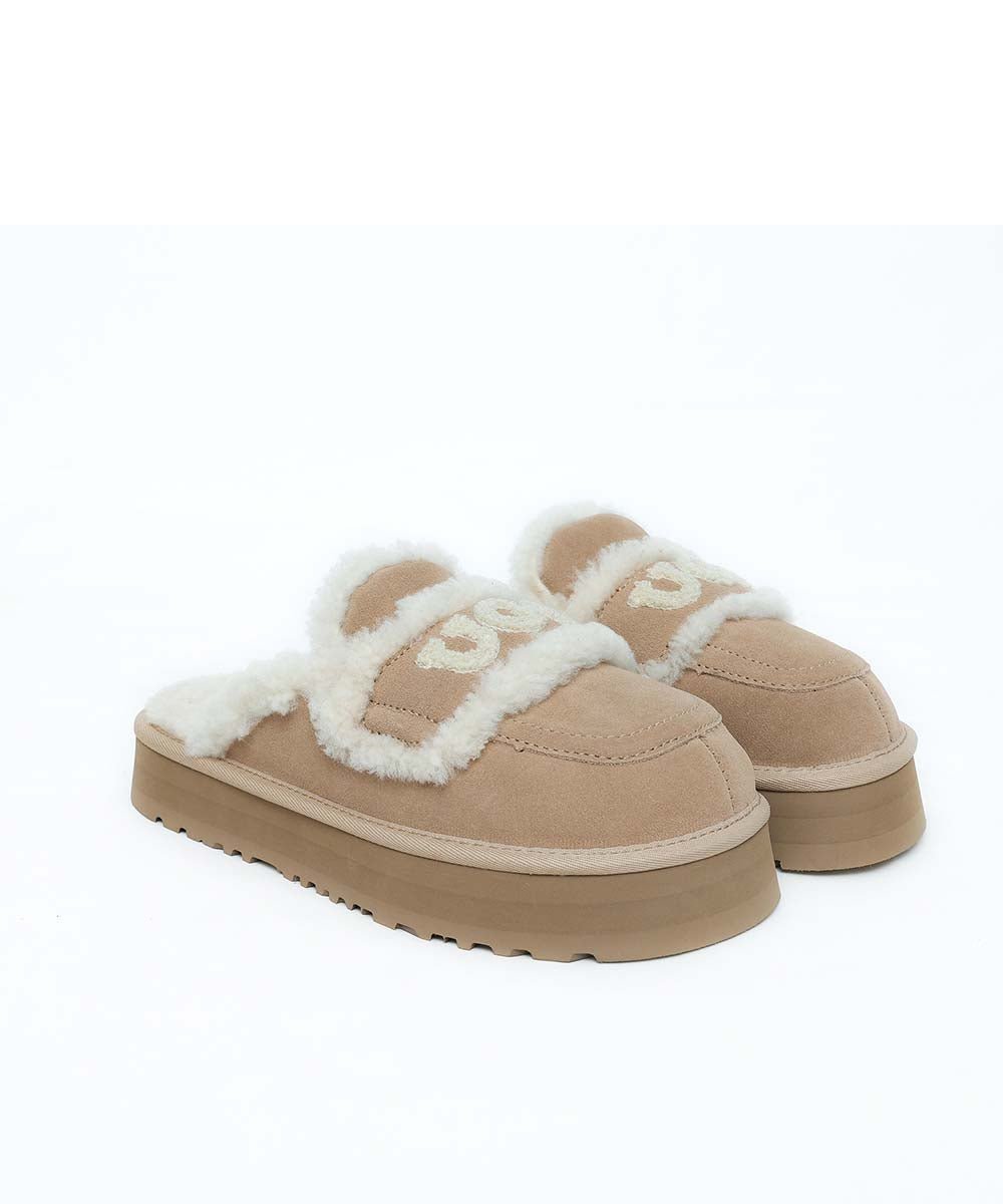 Chaussons Violet Platform pour femme UGG - Ma boutique