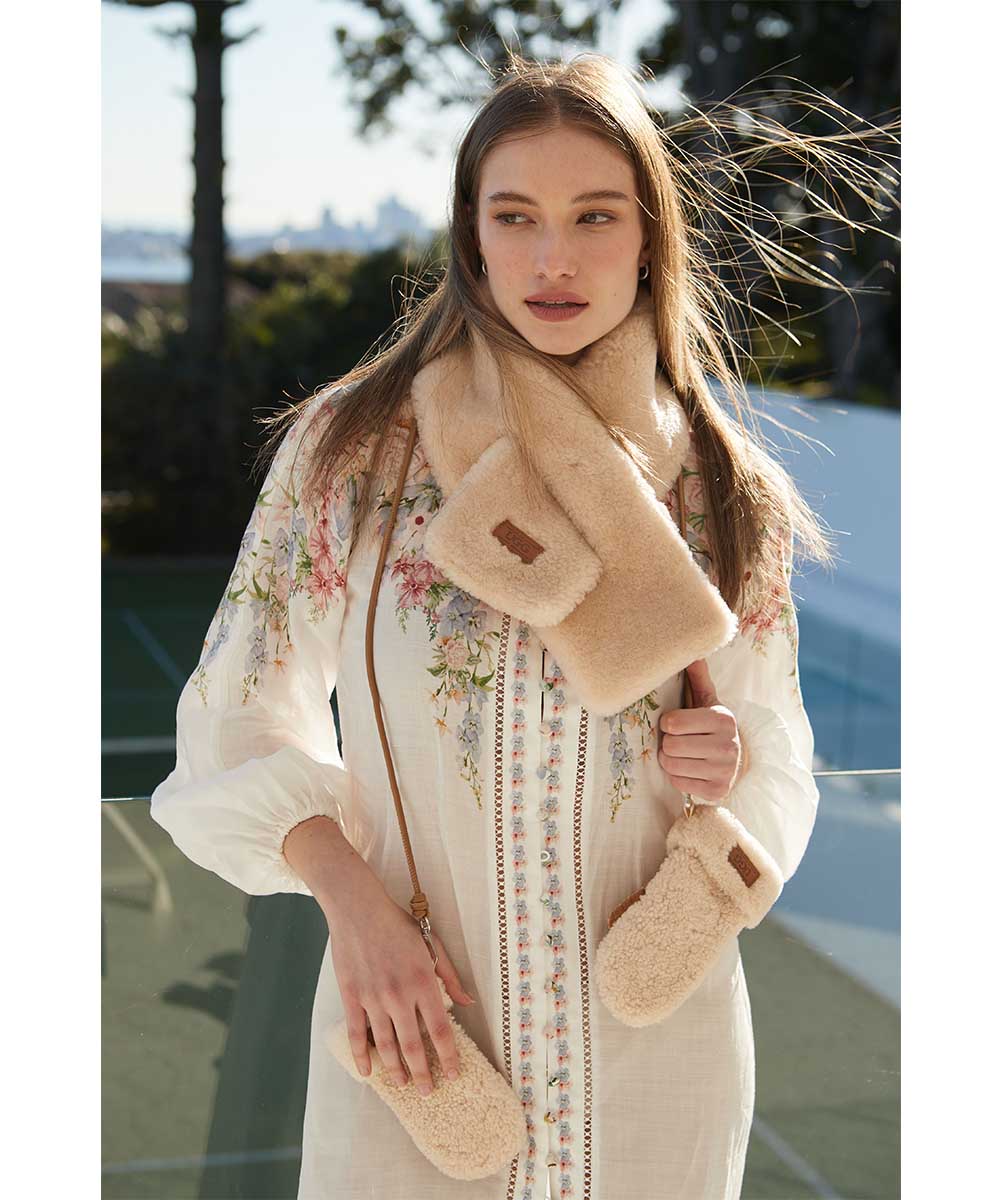 Moufles en laine bouclée UGG - Ma boutique