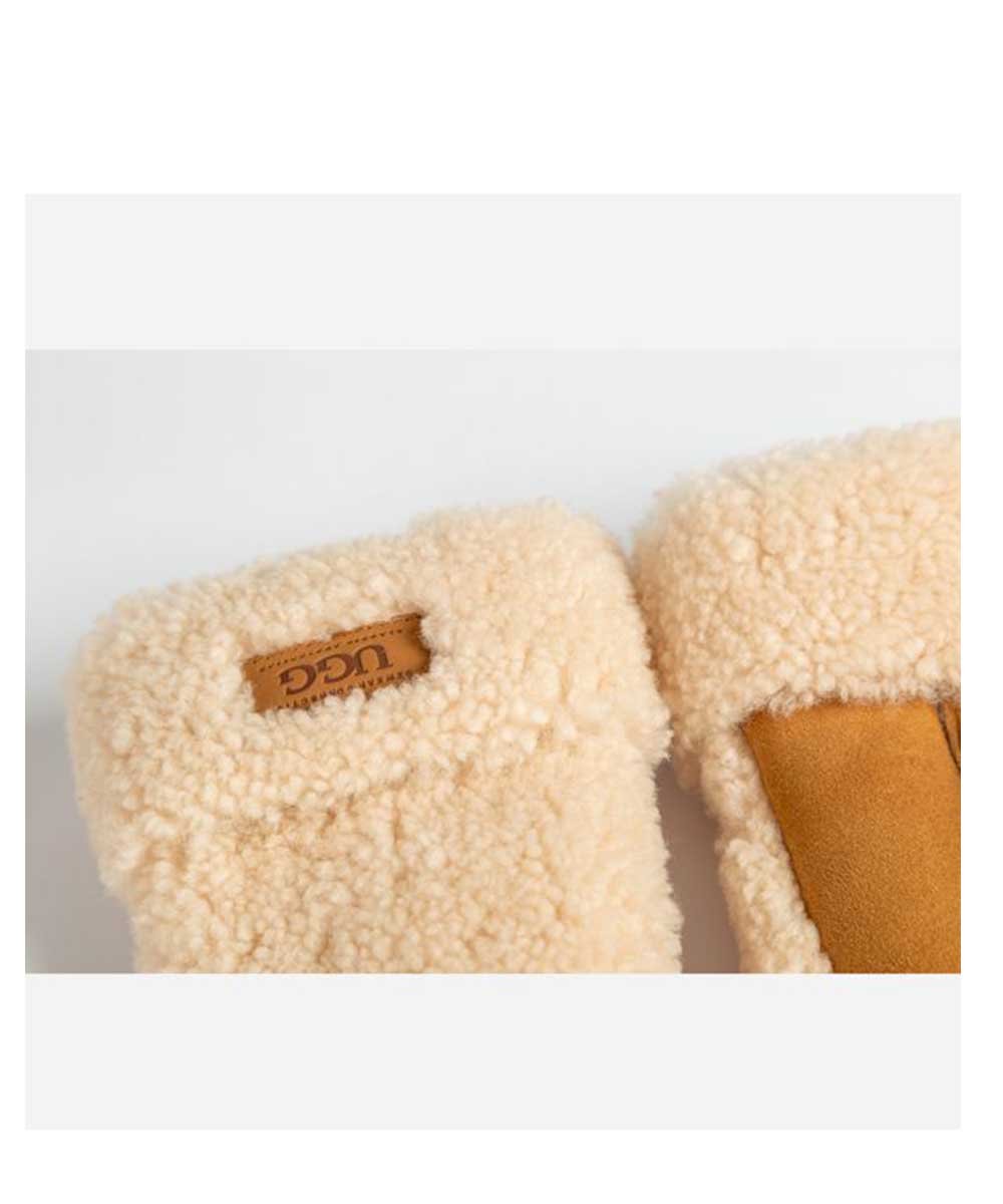 Moufles en laine bouclée UGG pour enfants - Ma boutique