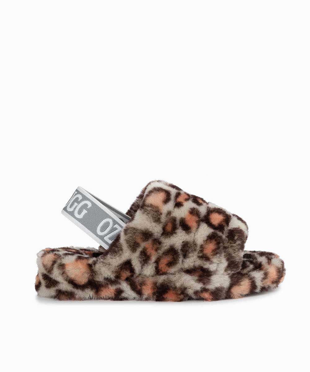Mules Snugg Leopard pour enfant UGG - Ma boutique