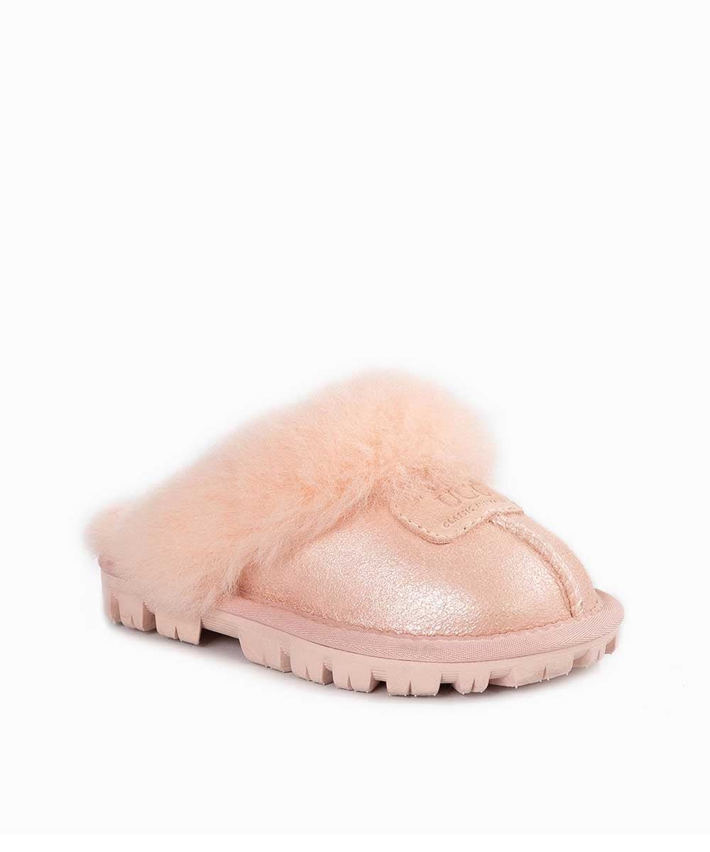 Mules Tally Métalliques pour Enfants - Ma boutique