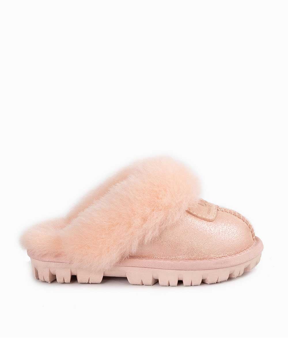 Mules Tally Métalliques pour Enfants - Ma boutique