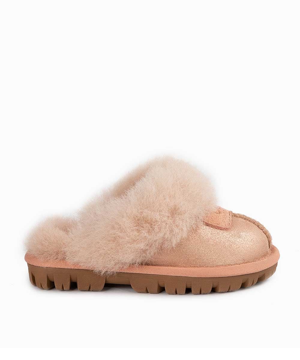 Mules Tally Métalliques pour Enfants - Ma boutique