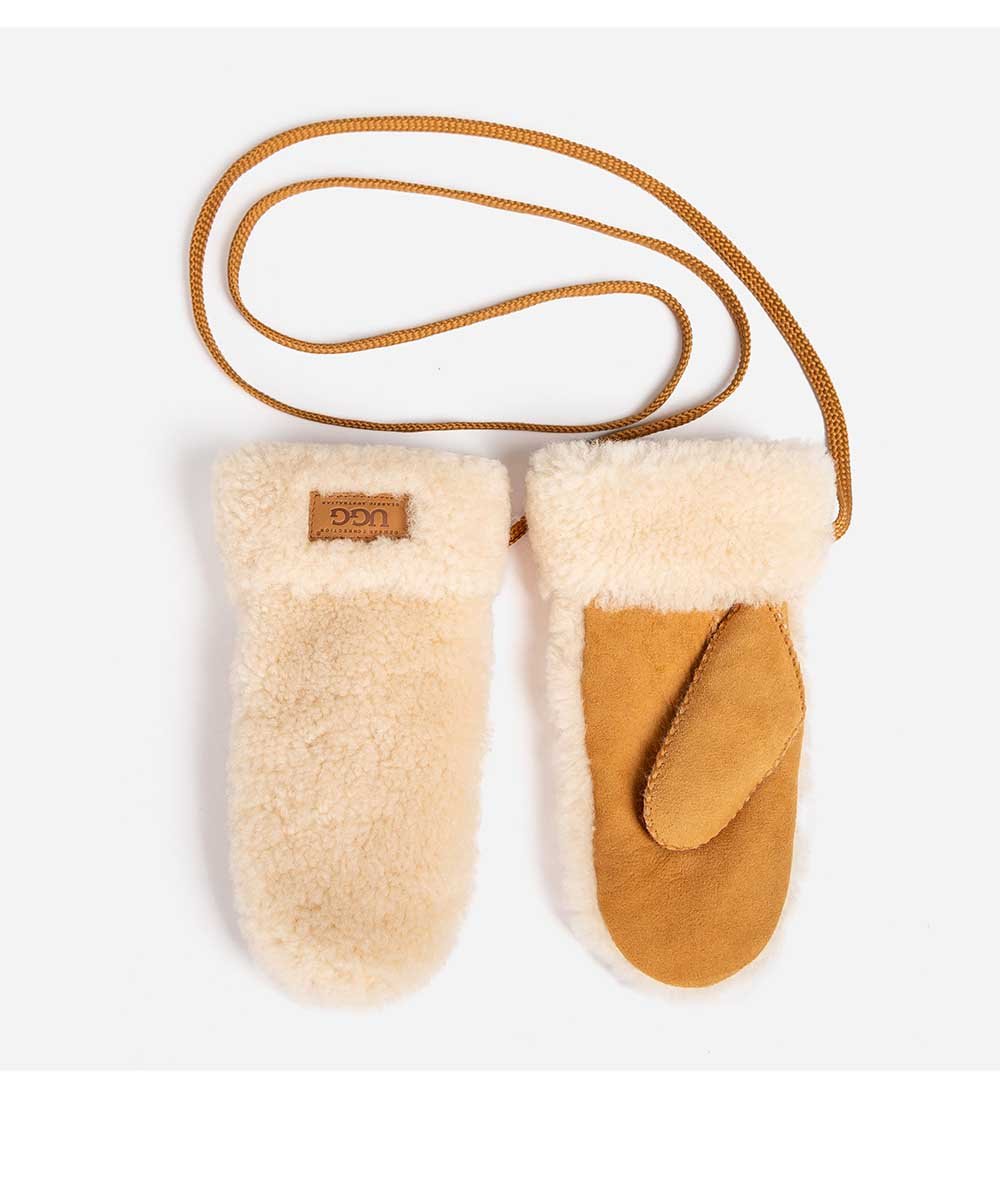 Moufles en laine bouclée UGG